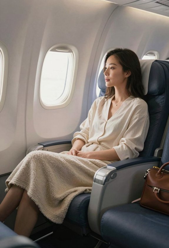 enhancing circulation during flights