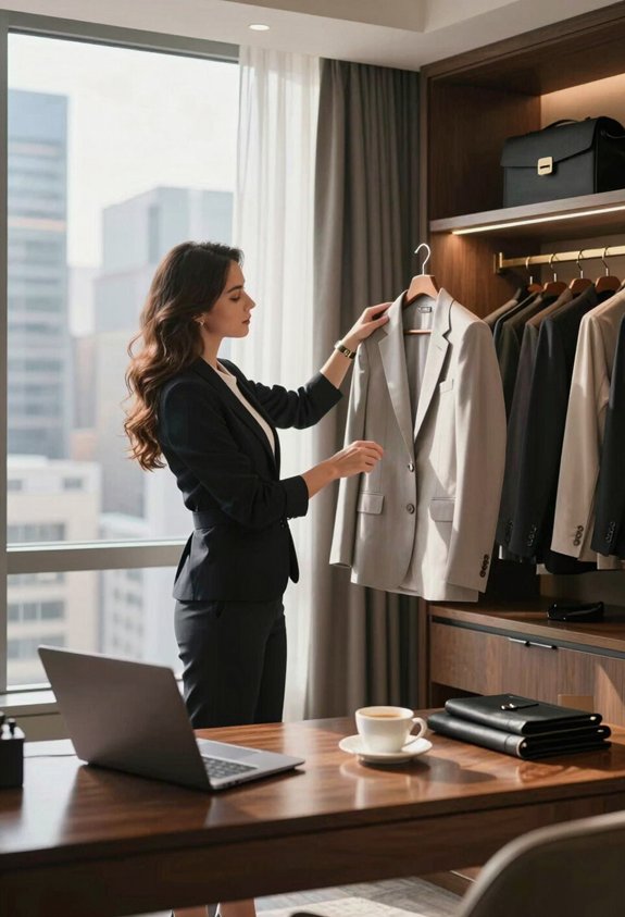 smart travel with garment bags