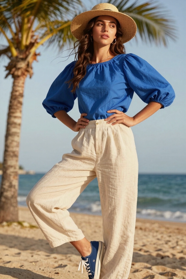 breezy summer adventure outfit