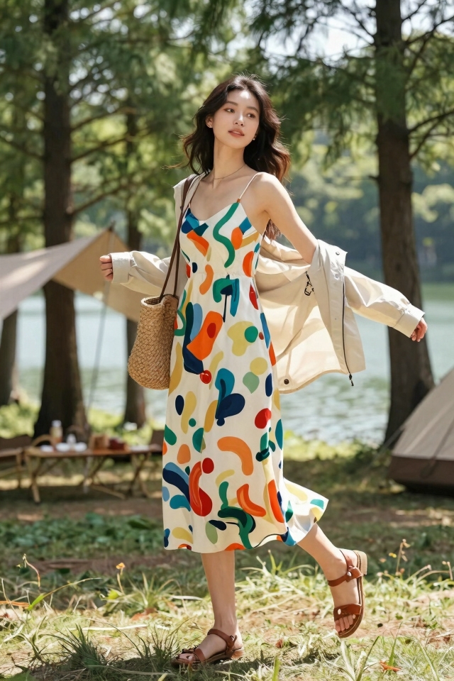 breezy summer campsite style