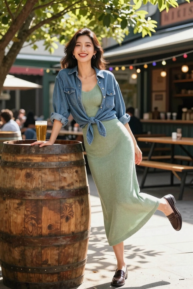 casual breezy patio style