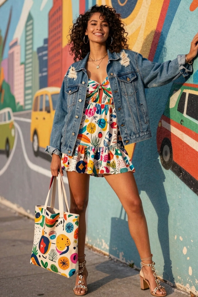 casual functional summer outfit