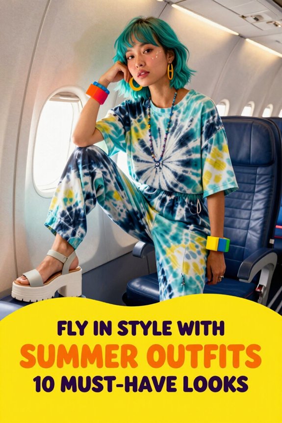 chic casual airport style