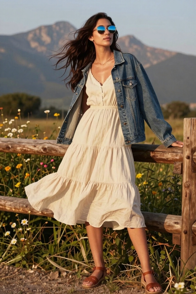 chic mountain adventure outfit