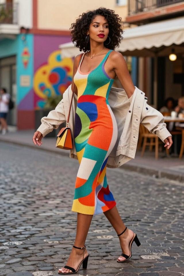 chic travel day outfit
