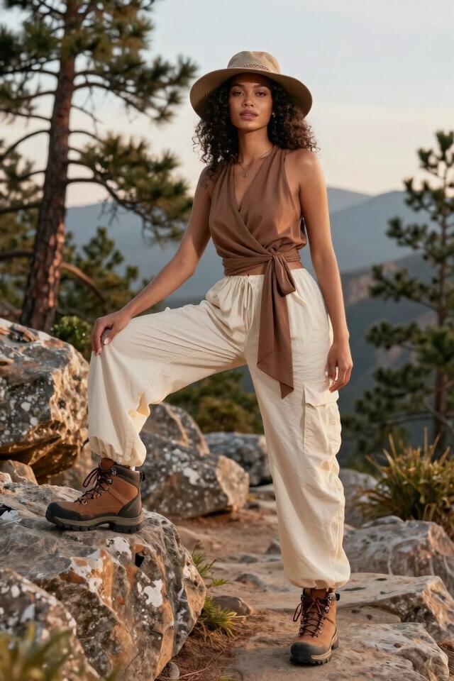 comfortable summer hiking attire