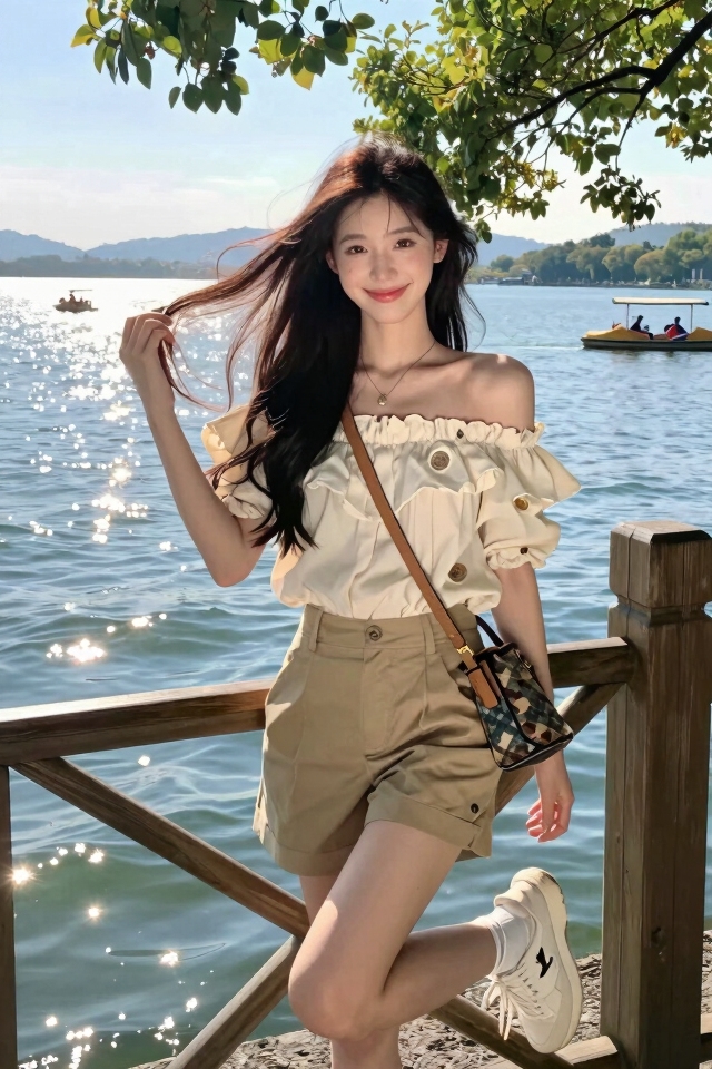 relaxed feminine summer style
