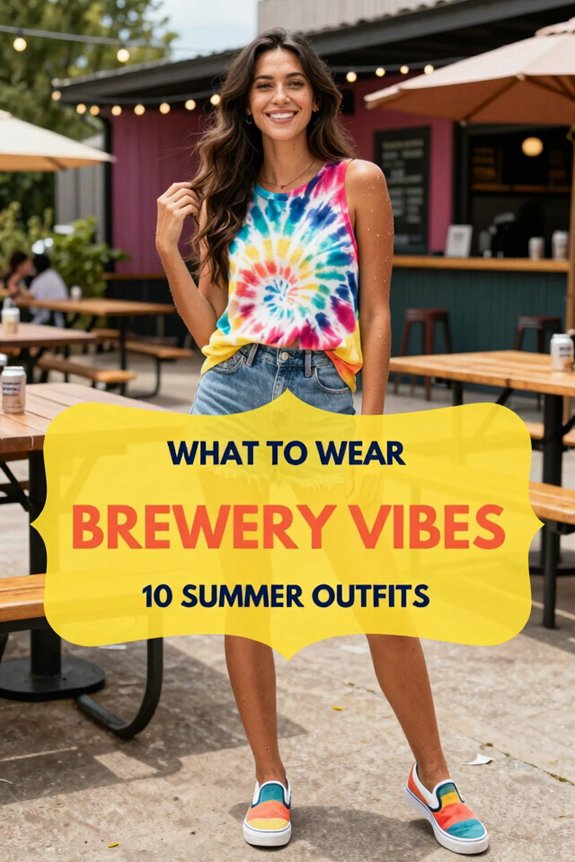 summer brewery casual outfits