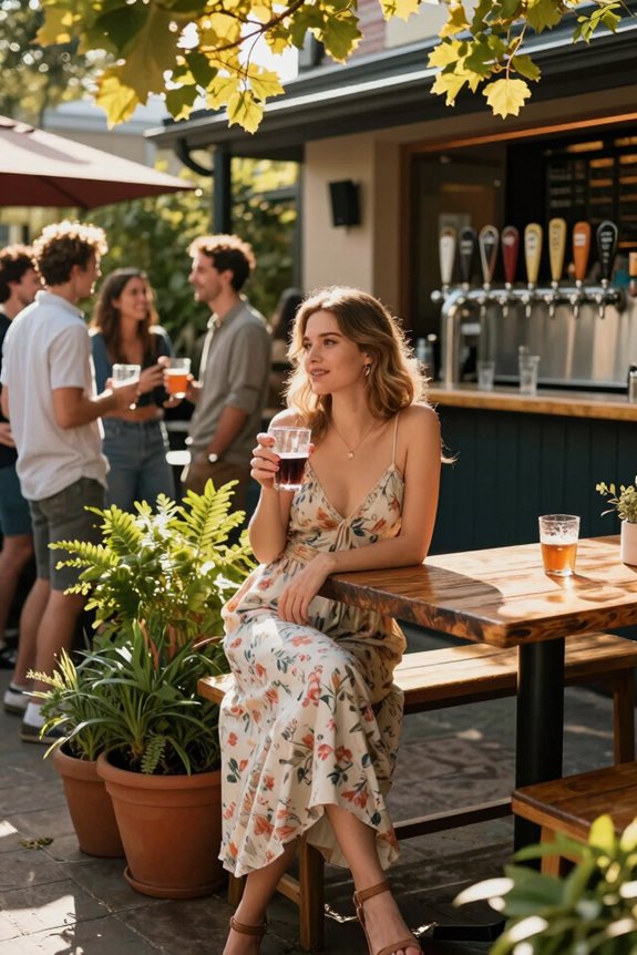summer brewery casual outfits