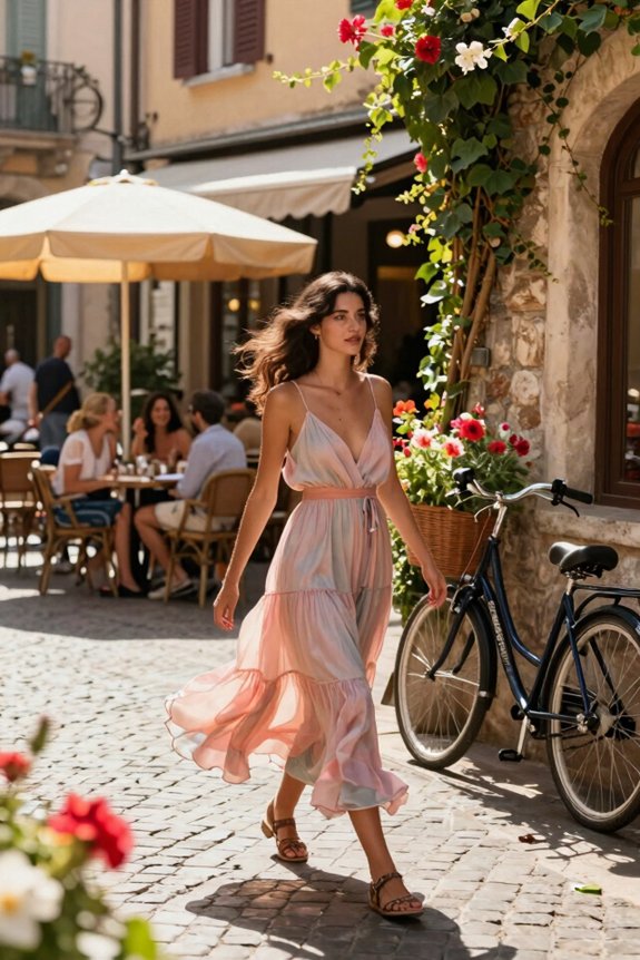summer sightseeing travel outfits