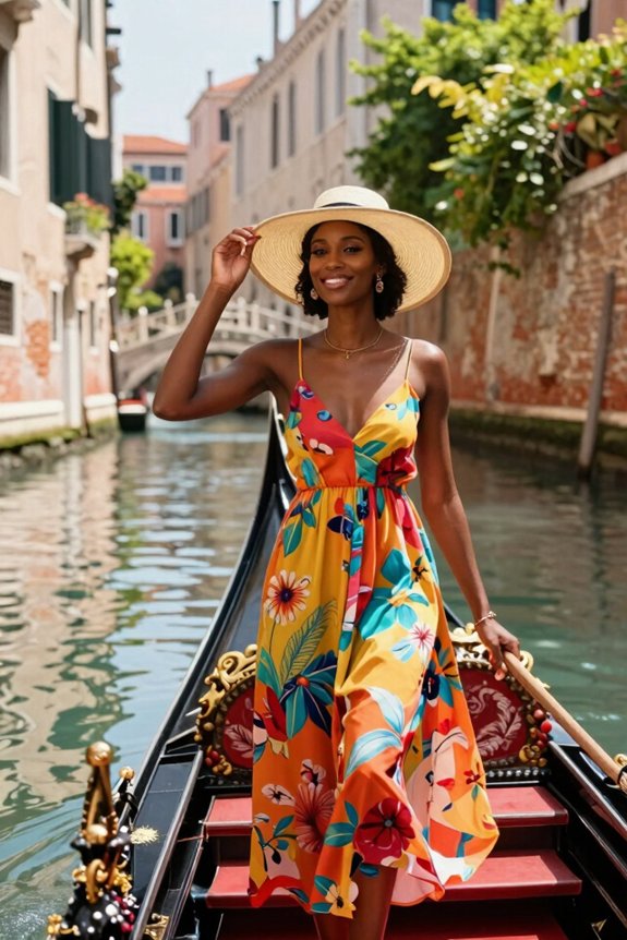 venice summer gondola fashion